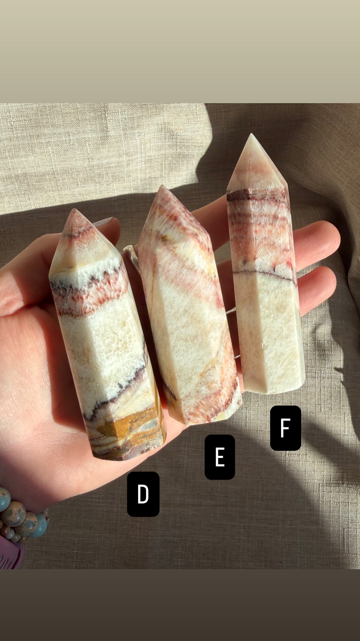 Rainbow Jasper Crystals