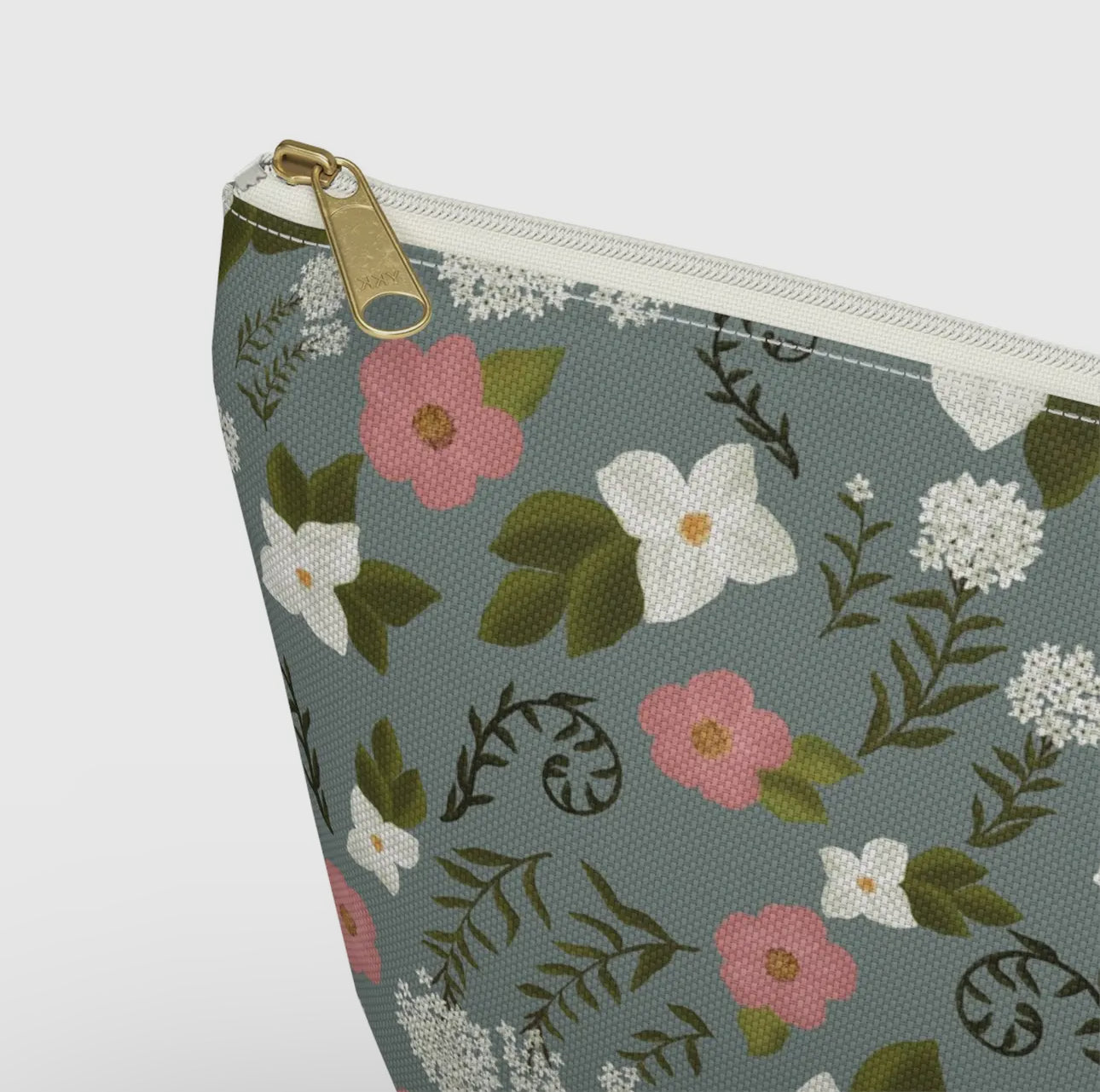 Trail Wildflowers Zipper Bag