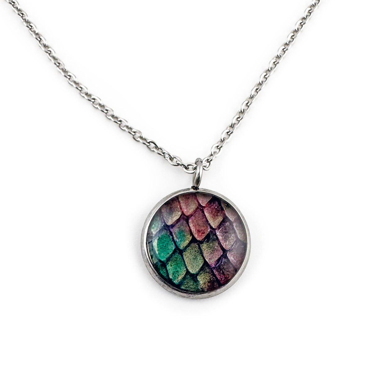 Fish Skin Pendant necklaces