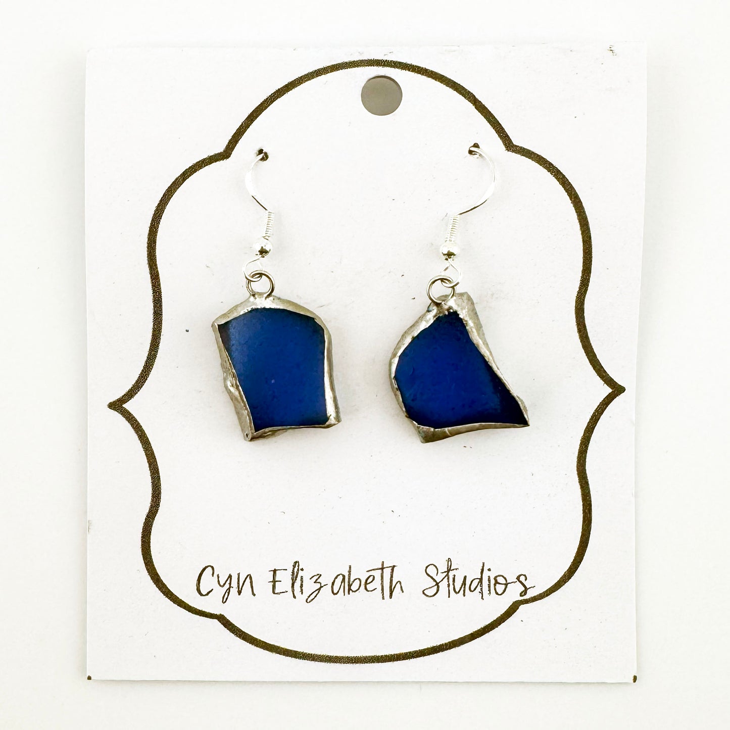 Sea Glass dangle earrings