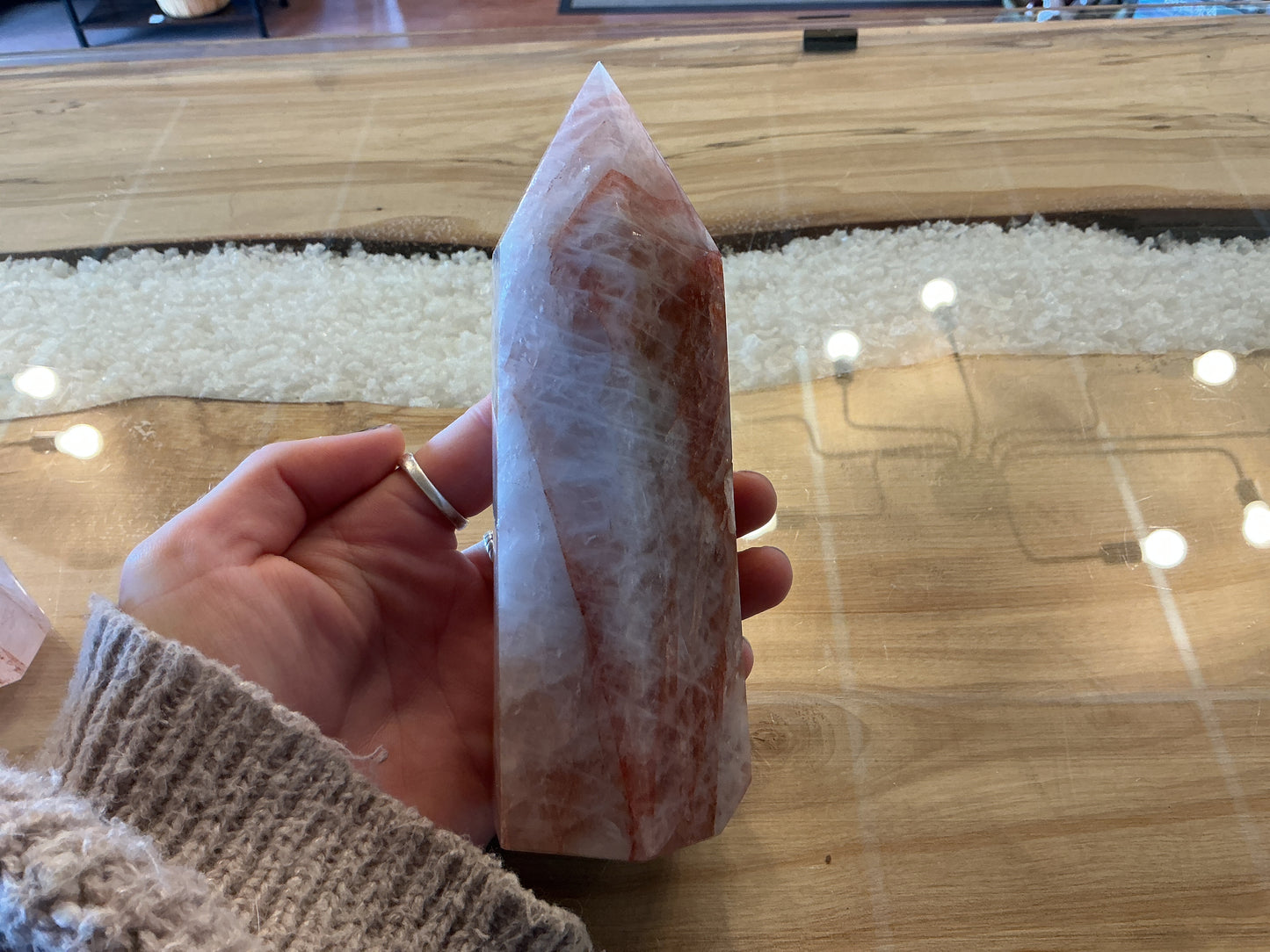 Fire Quartz Crystals