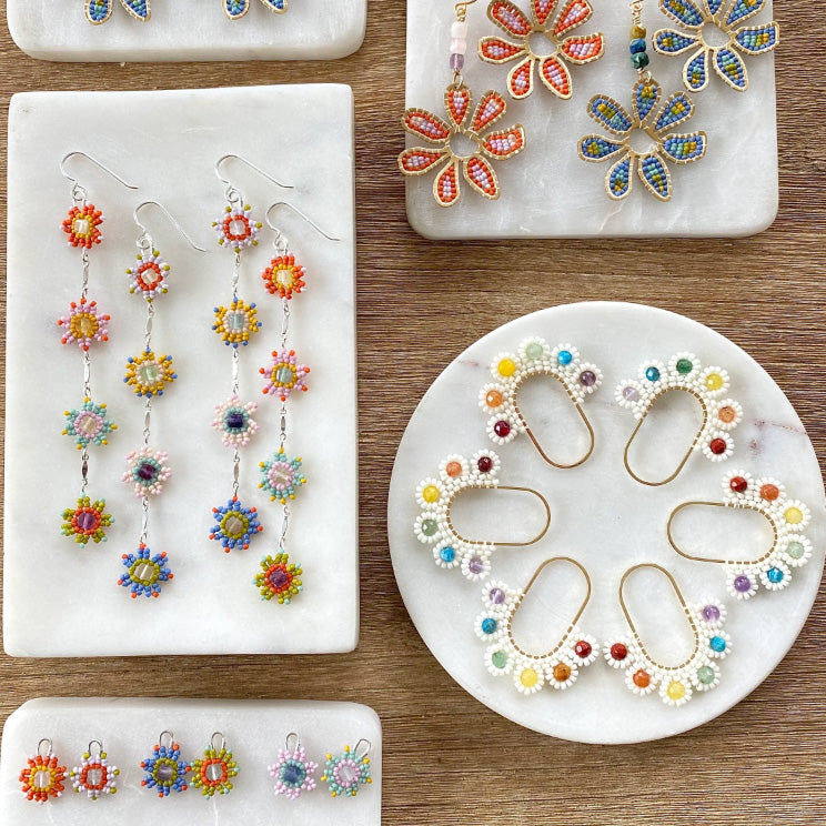 Daisy Chain earrings