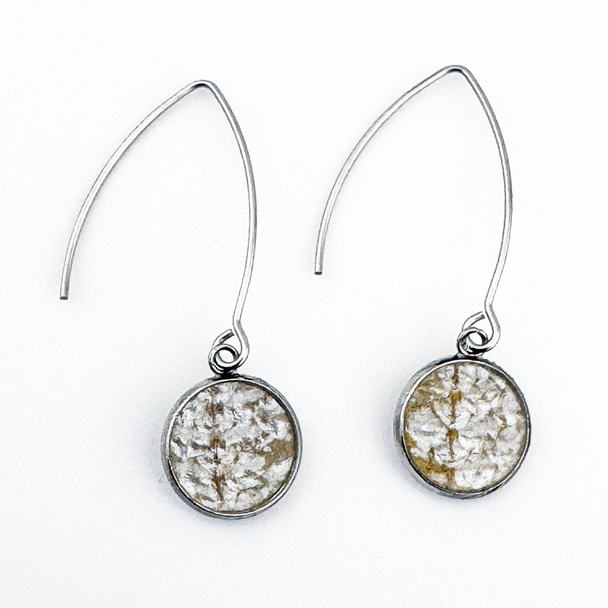 Fish Skin Drop earrings