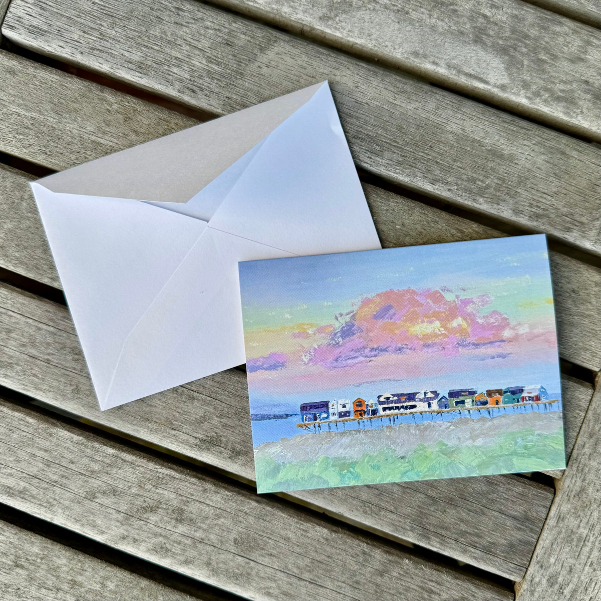 Homer Shores Sunset card