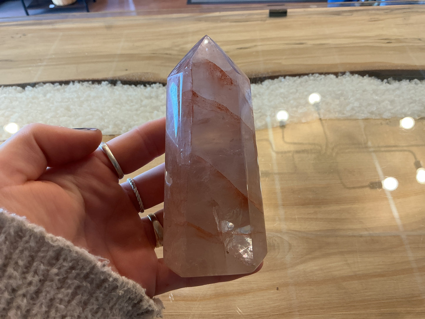 Fire Quartz Crystals