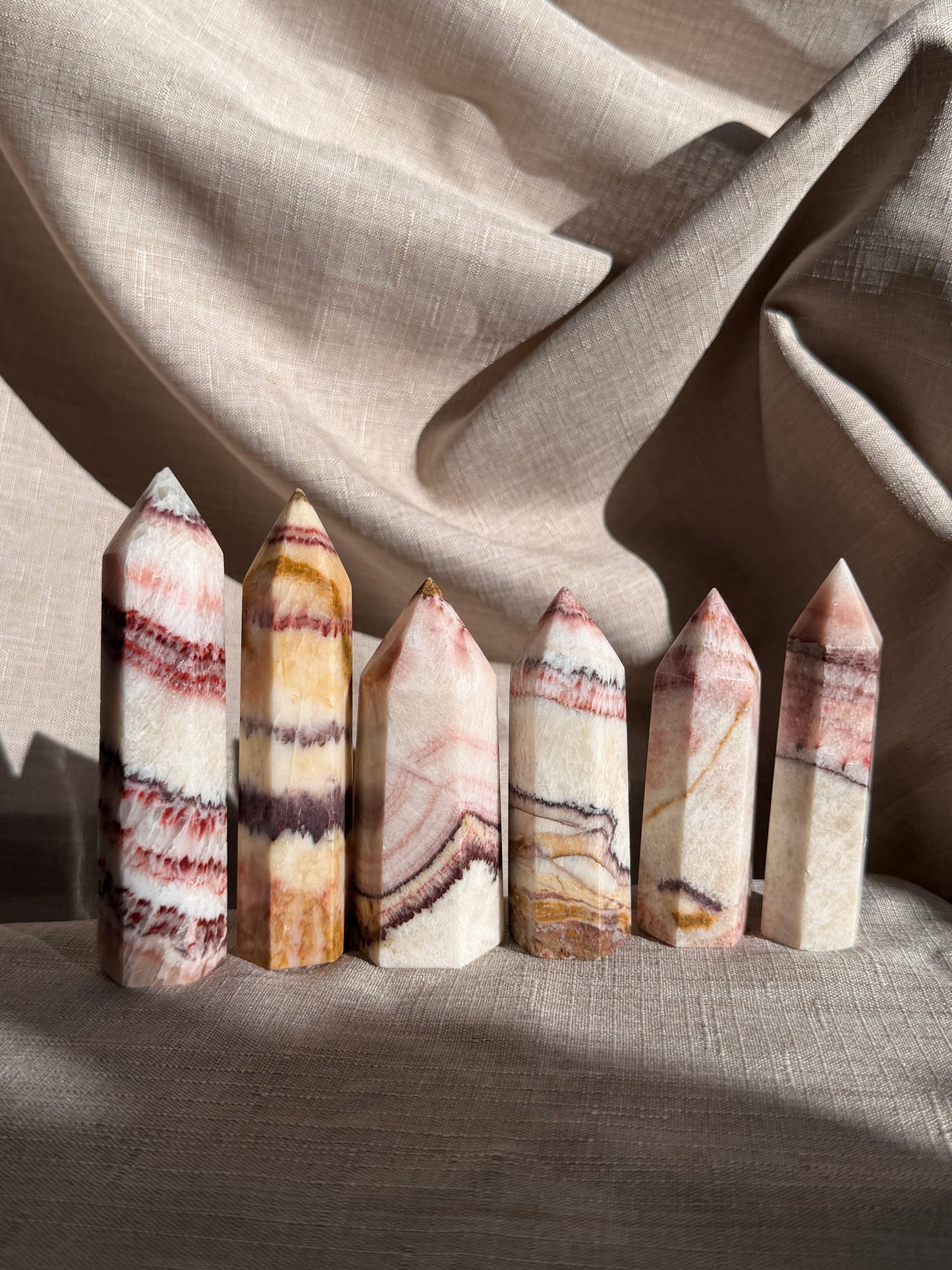 Rainbow Jasper Crystals