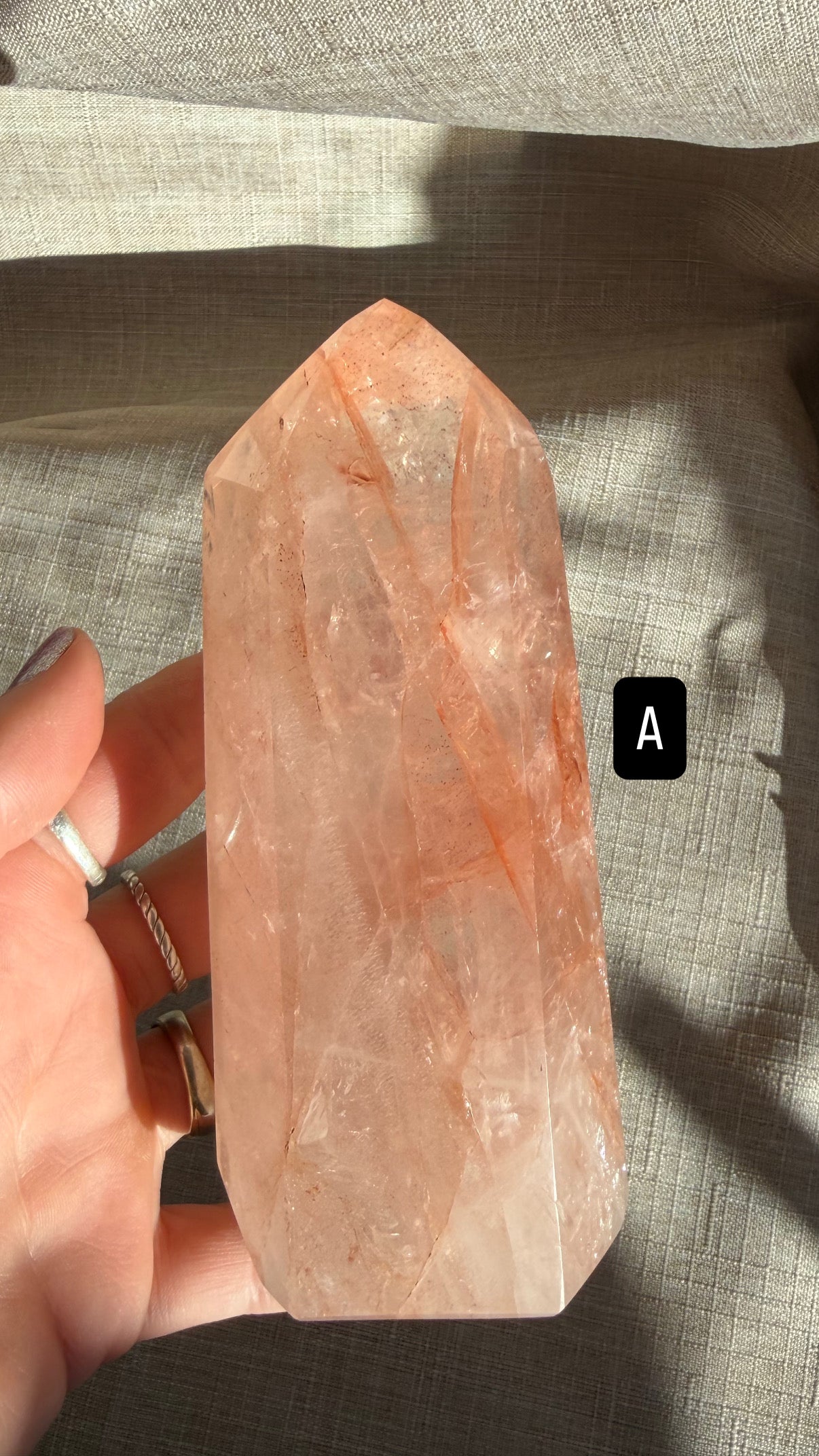 Fire Quartz Crystals