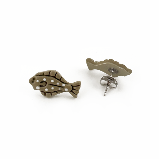 Halibut clay studs