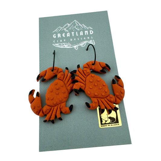 Crab Dangle Earrings