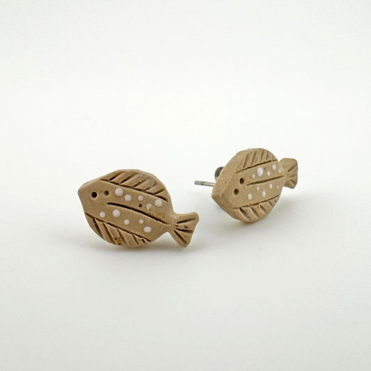 Halibut clay studs