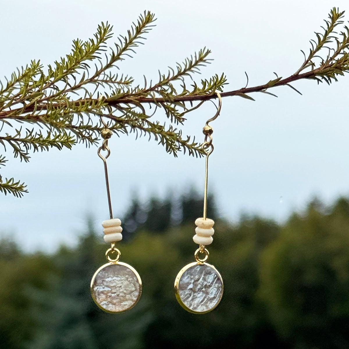 Bone Bar earrings