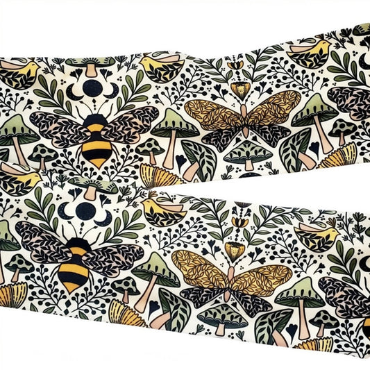 Bee and Moth stretch headband