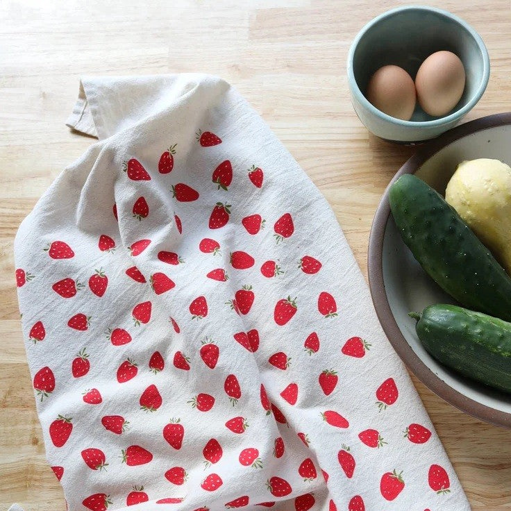 Strawberry towel