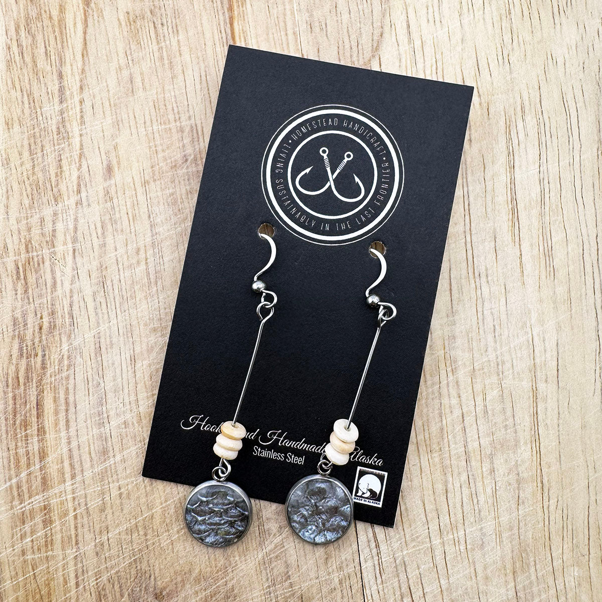 Bone Bar earrings