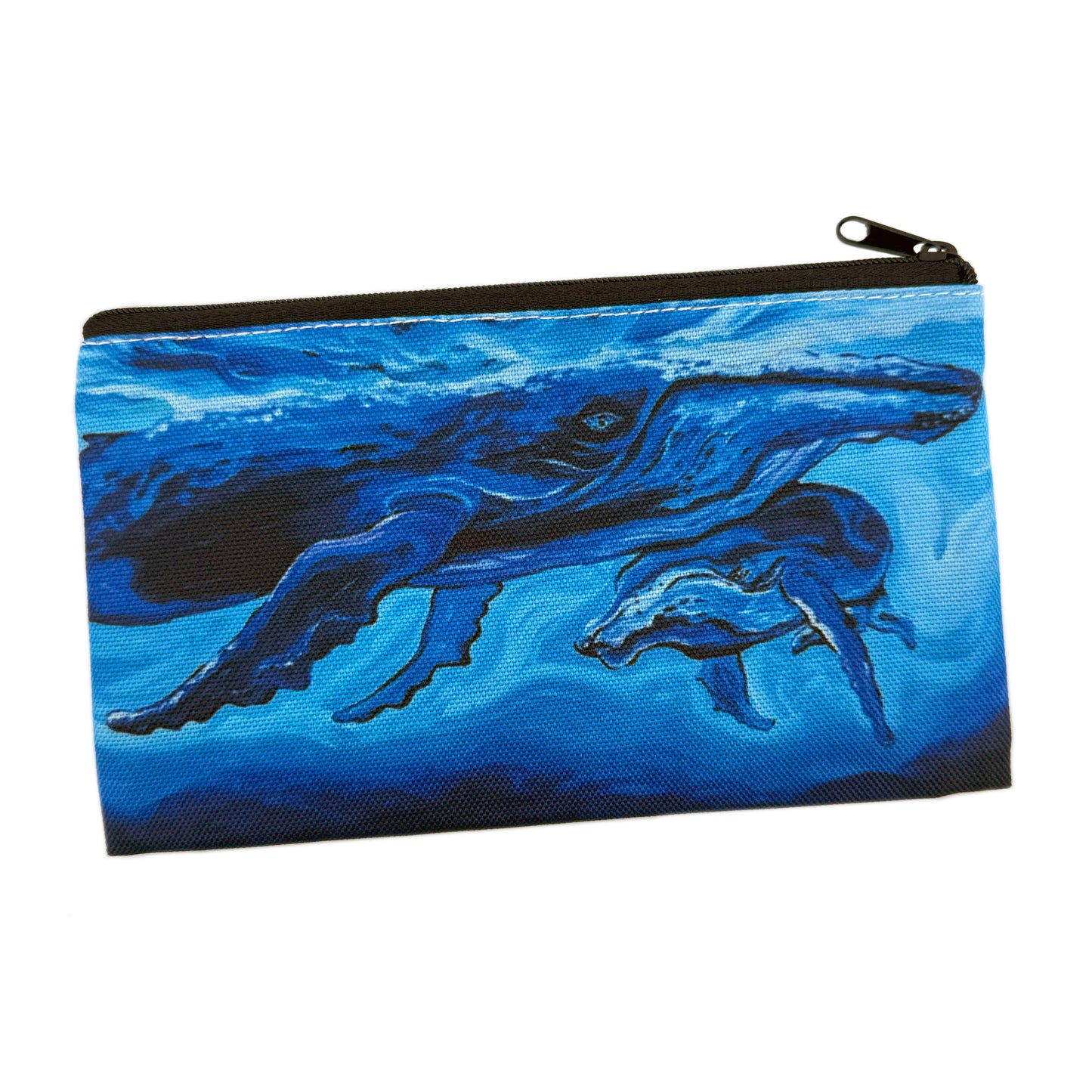Humpback Whales Zipper Bag