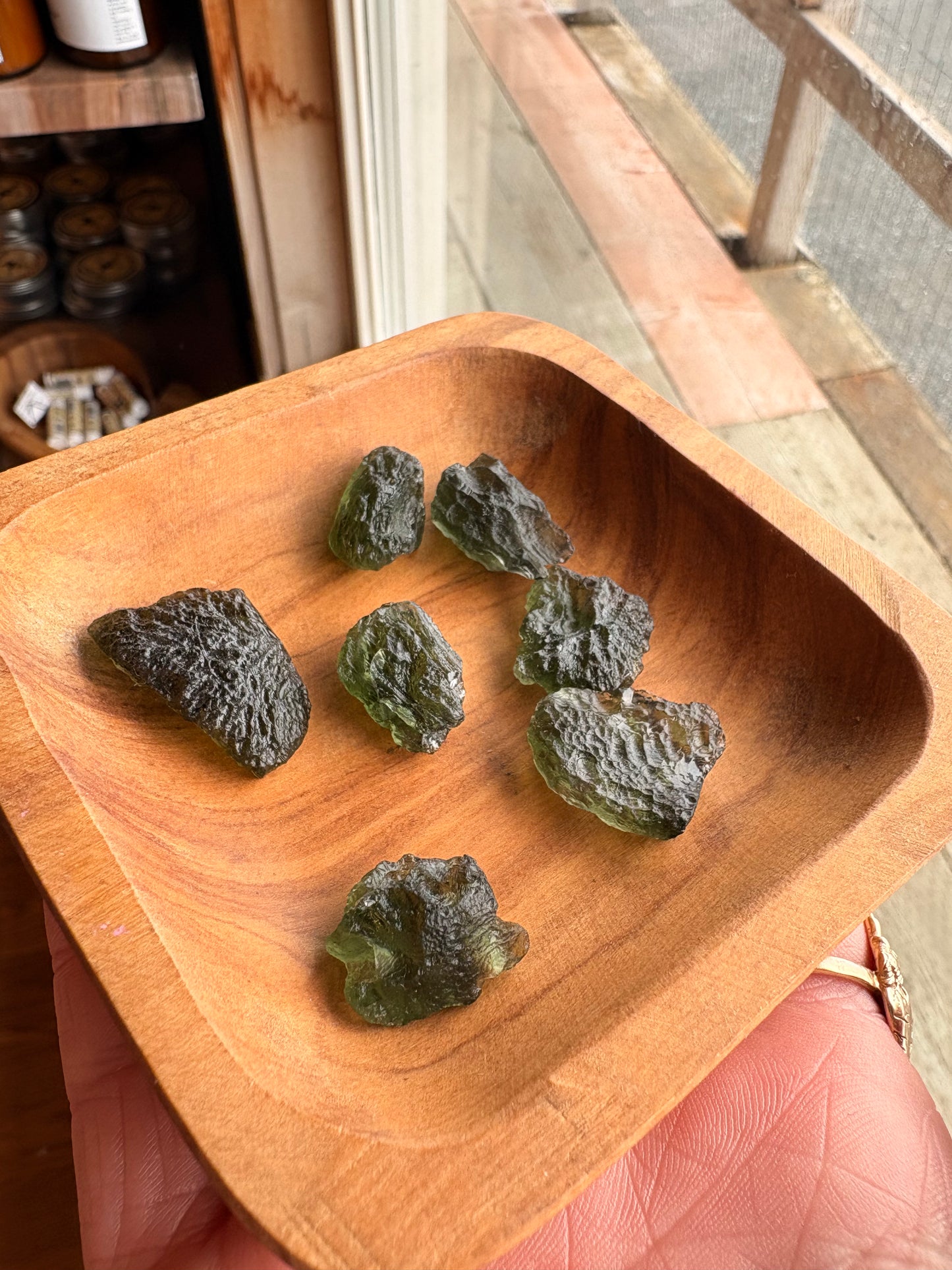 Moldavite Crystal