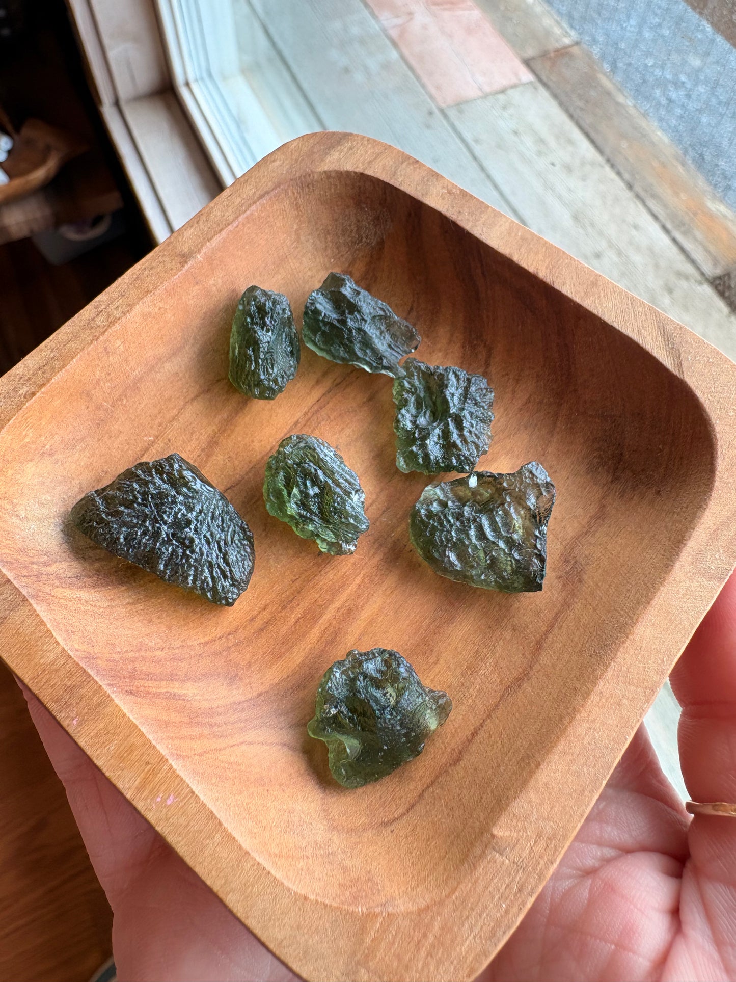 Moldavite Crystal