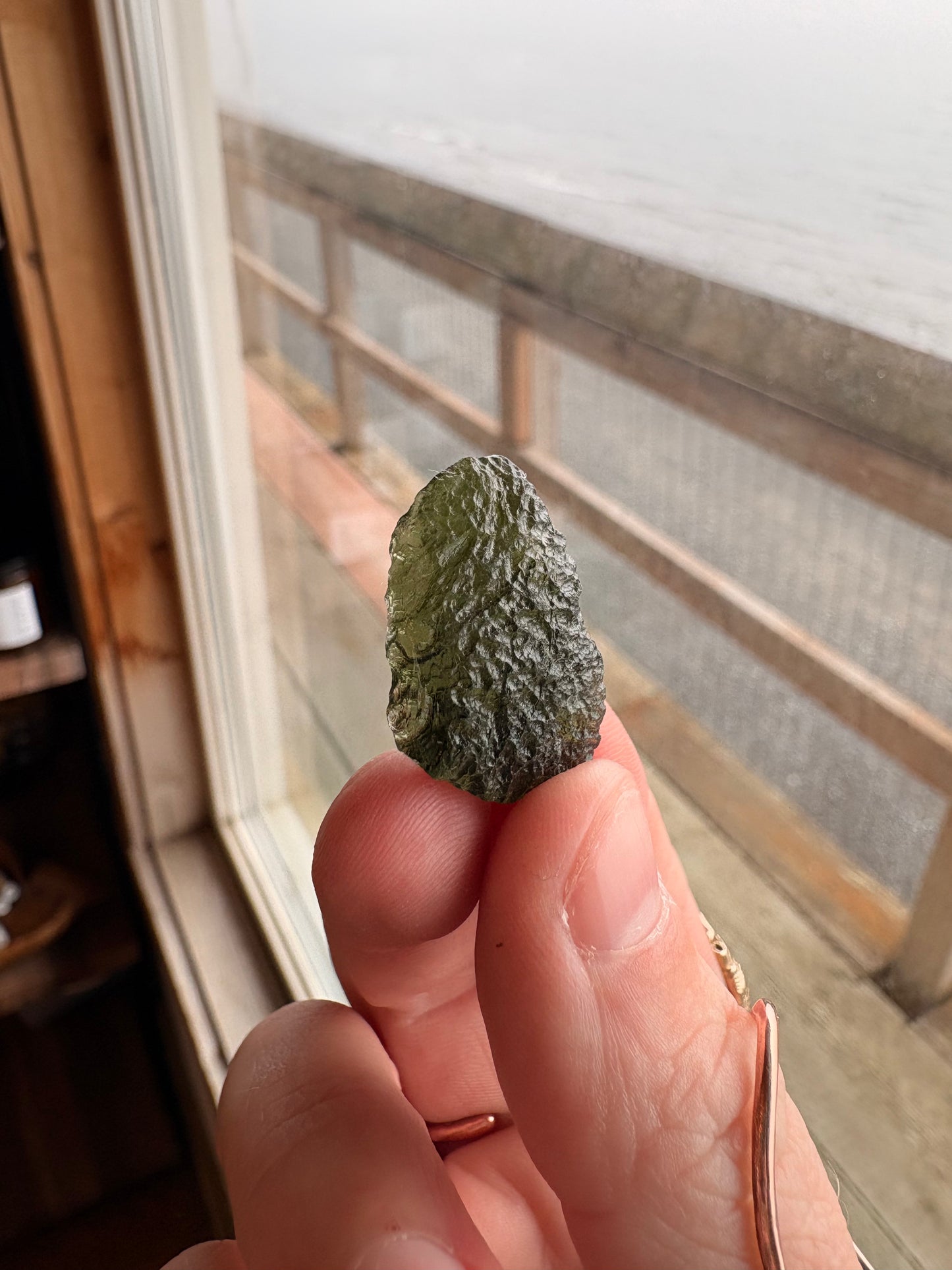 Moldavite Crystal