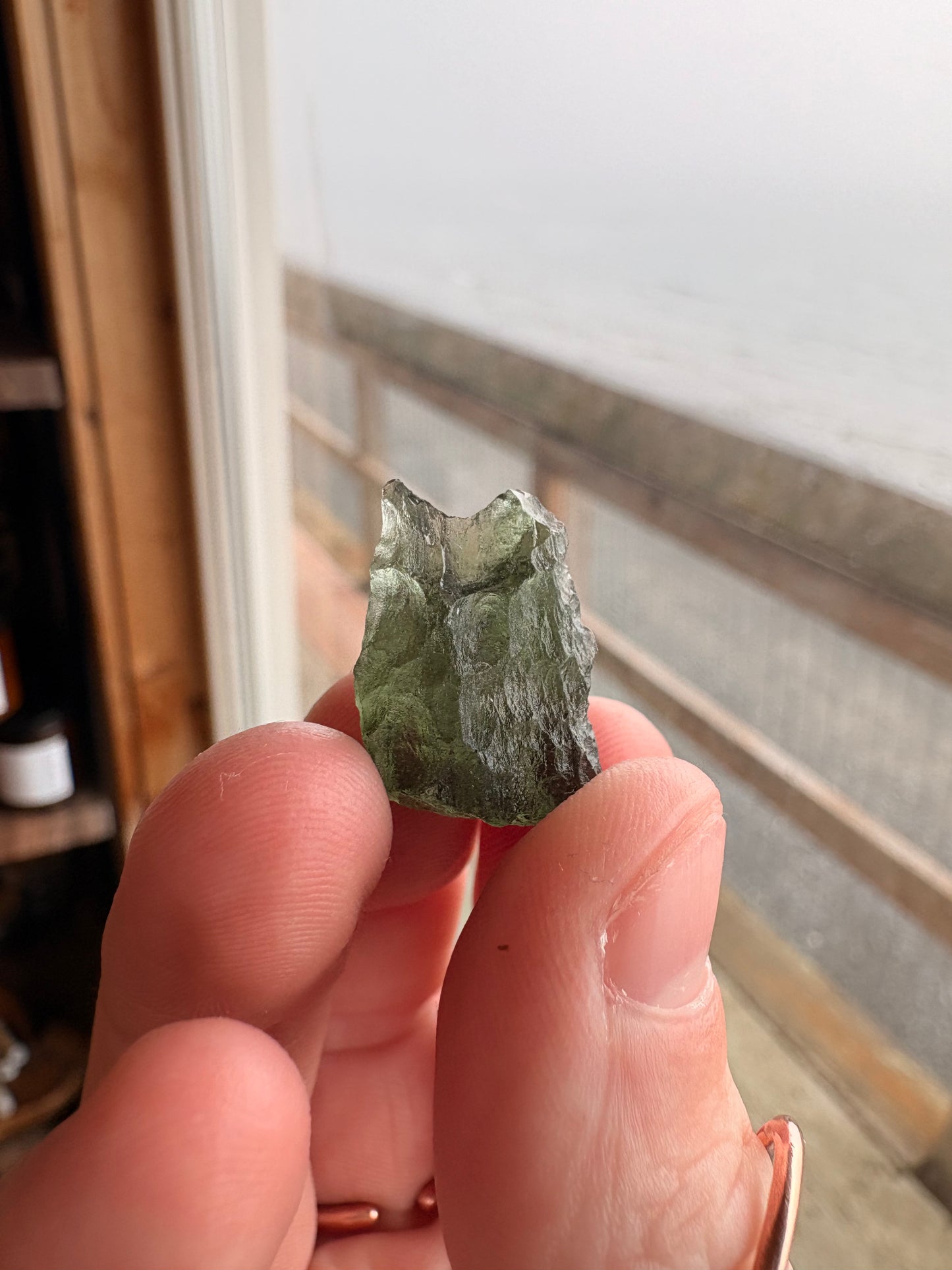 Moldavite Crystal