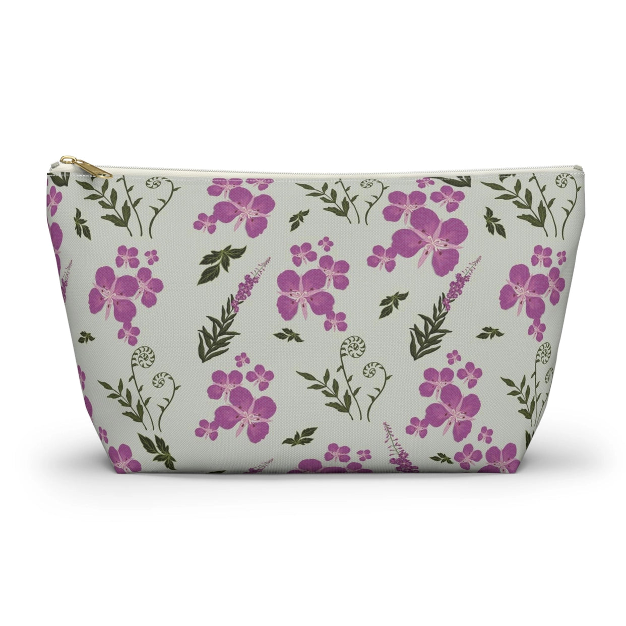 Fireweed Bloom zipper bag