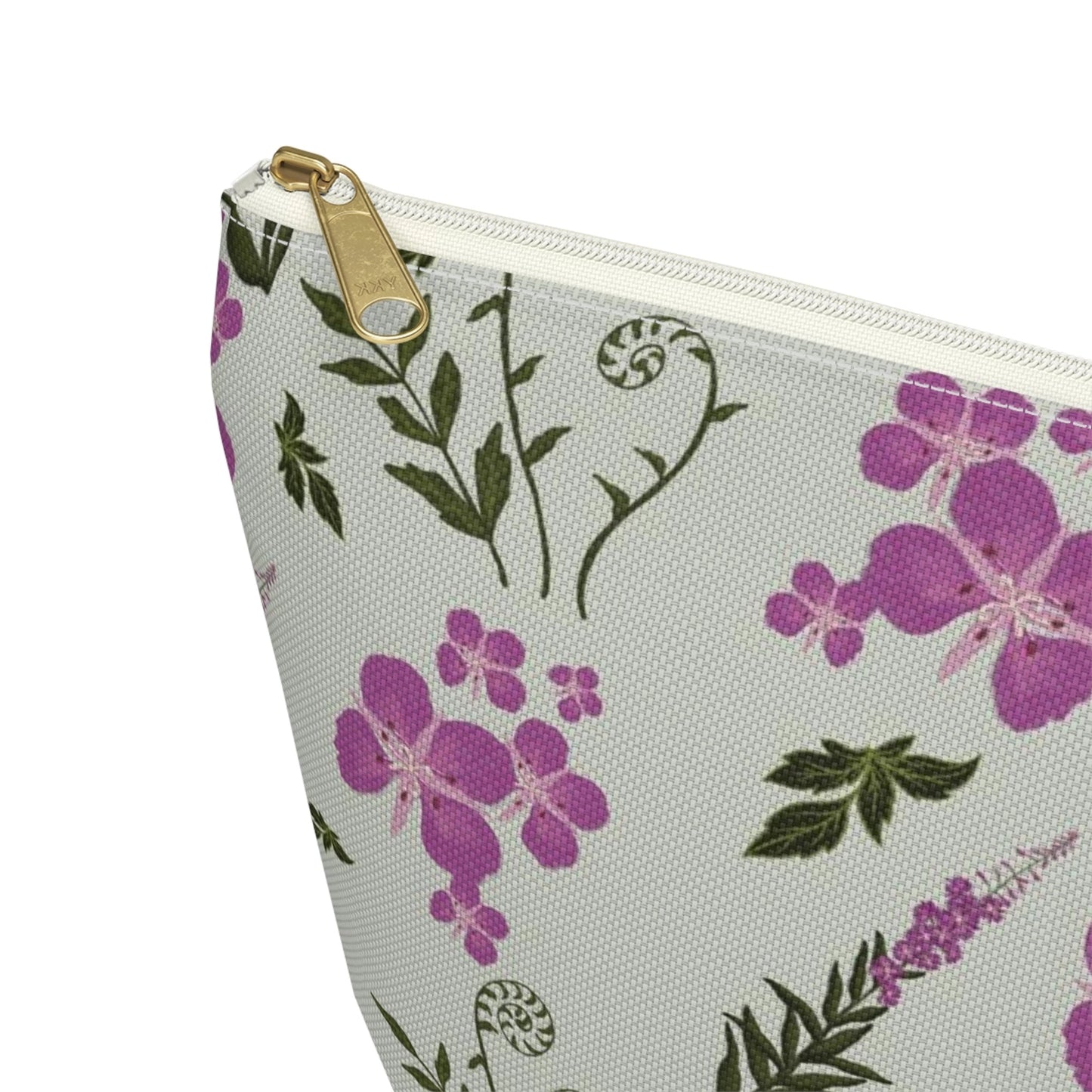 Fireweed Bloom zipper bag