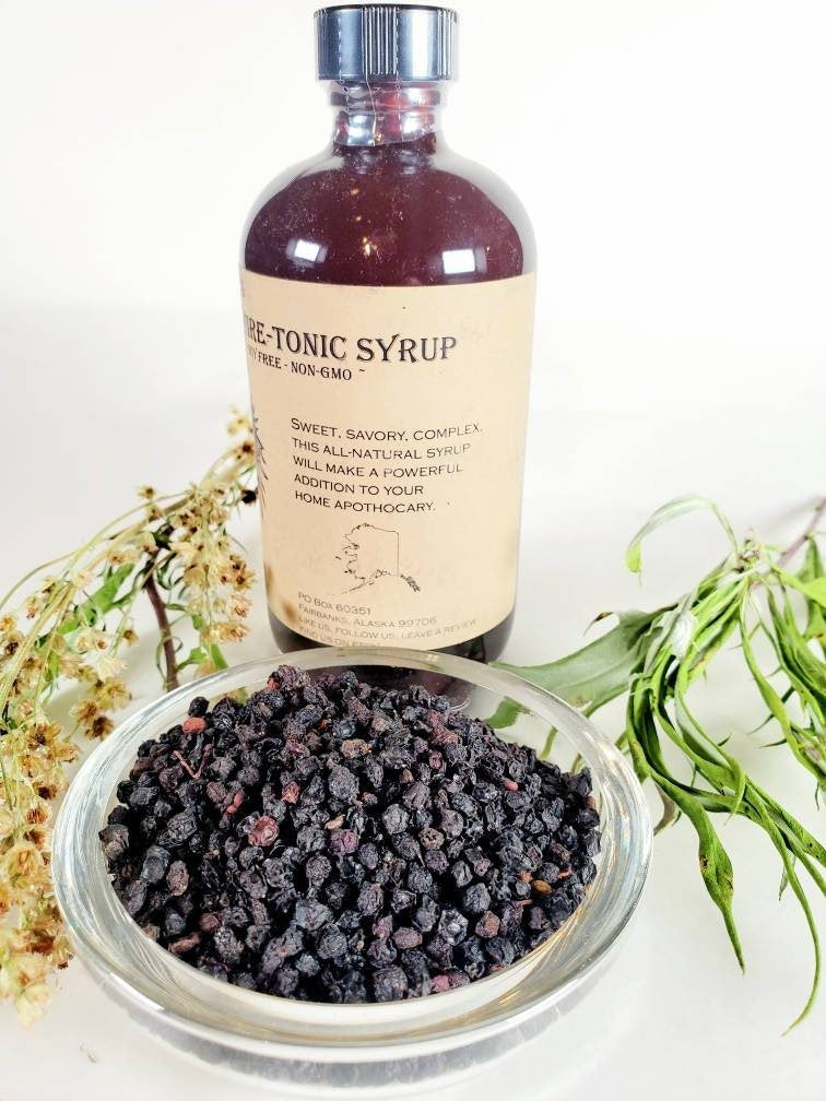 Stinkweed, Elderberry, Fire-Tonic Syrup