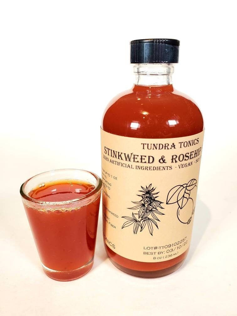 Wild Rose Hip, Alaskan Wormwood, Raw Fireweed Honey Syrup