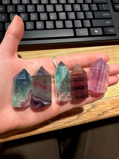 Mini Fluorite Crystals