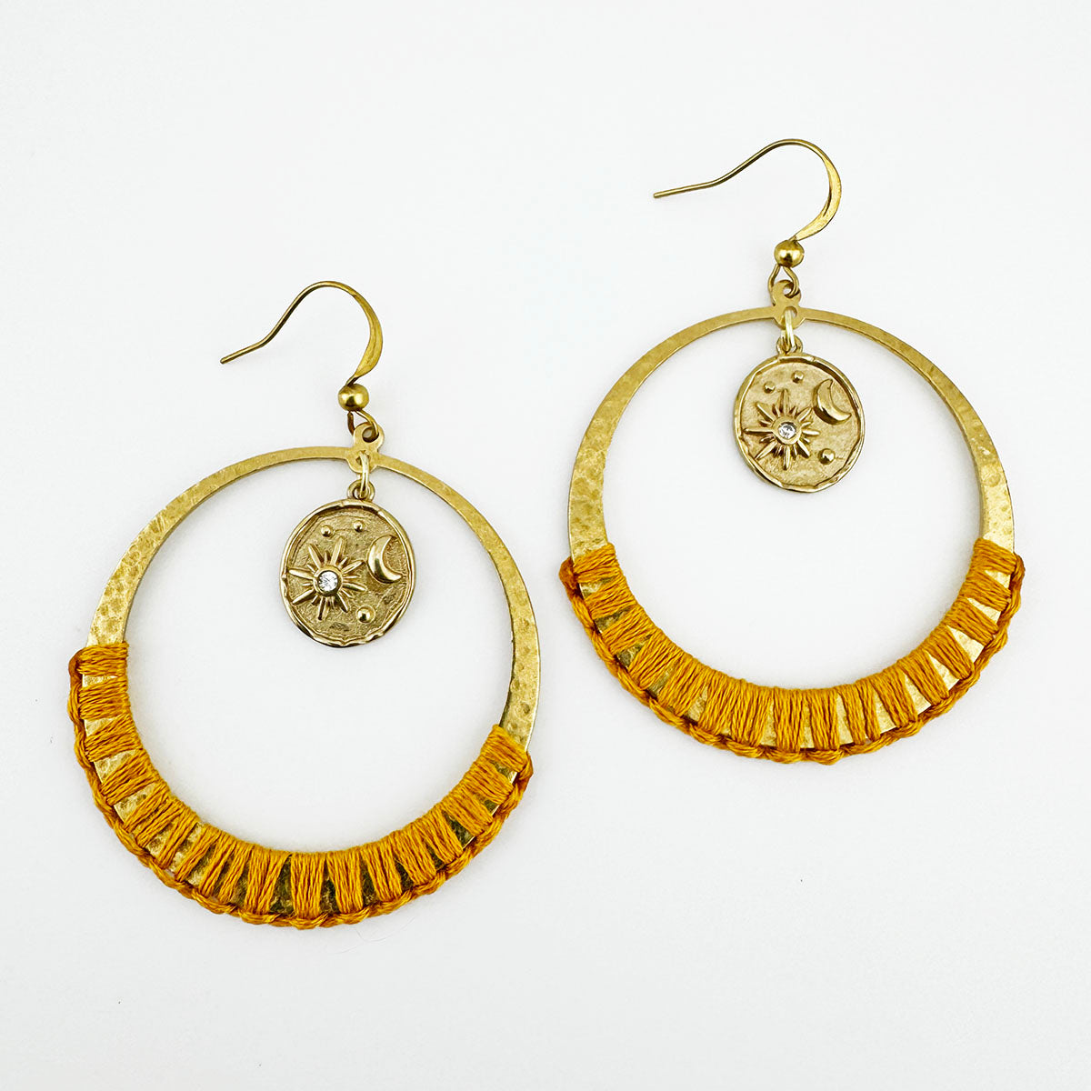 Celestial Macramé hoops