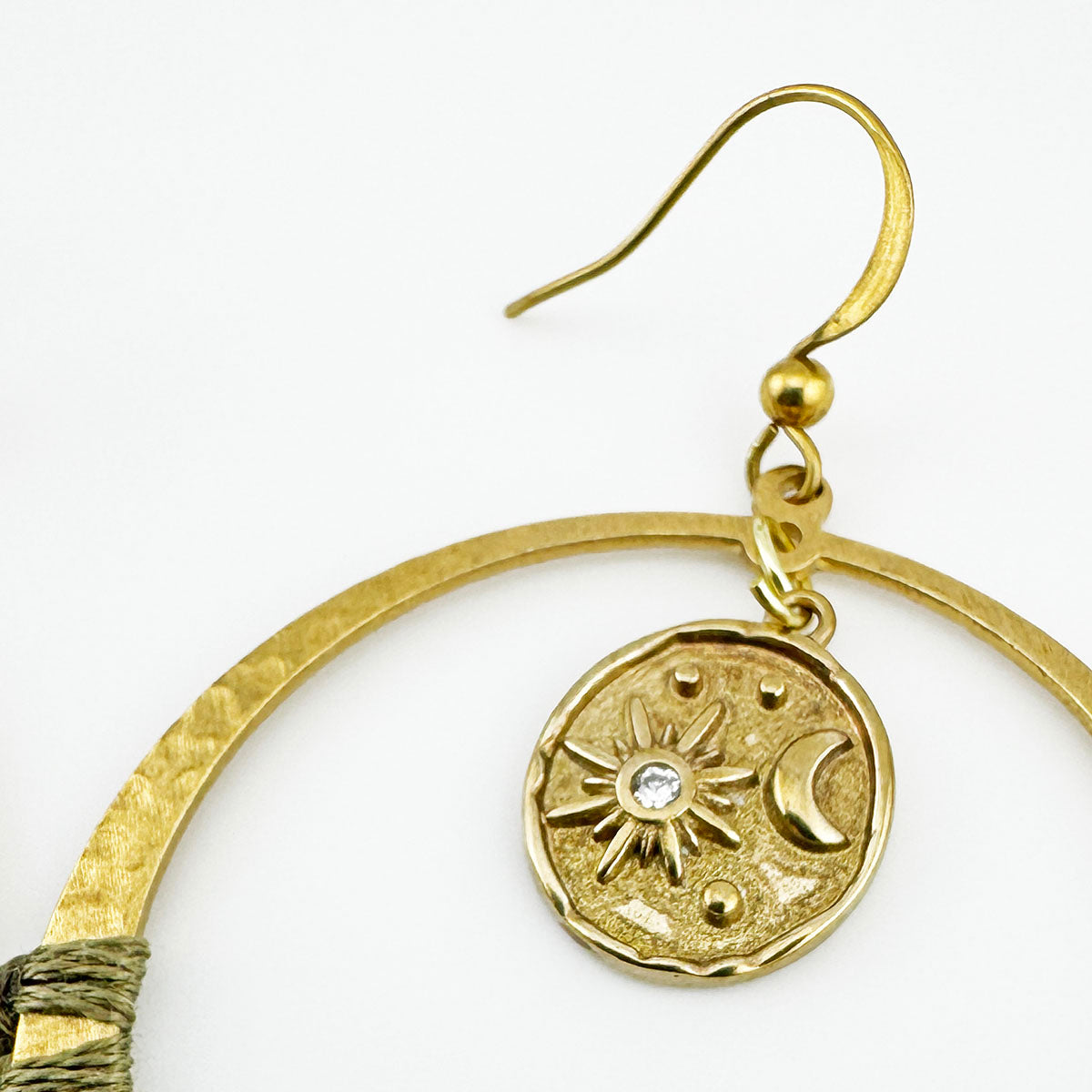 Celestial Macramé hoops