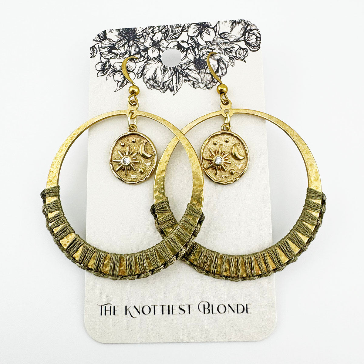 Celestial Macramé hoops