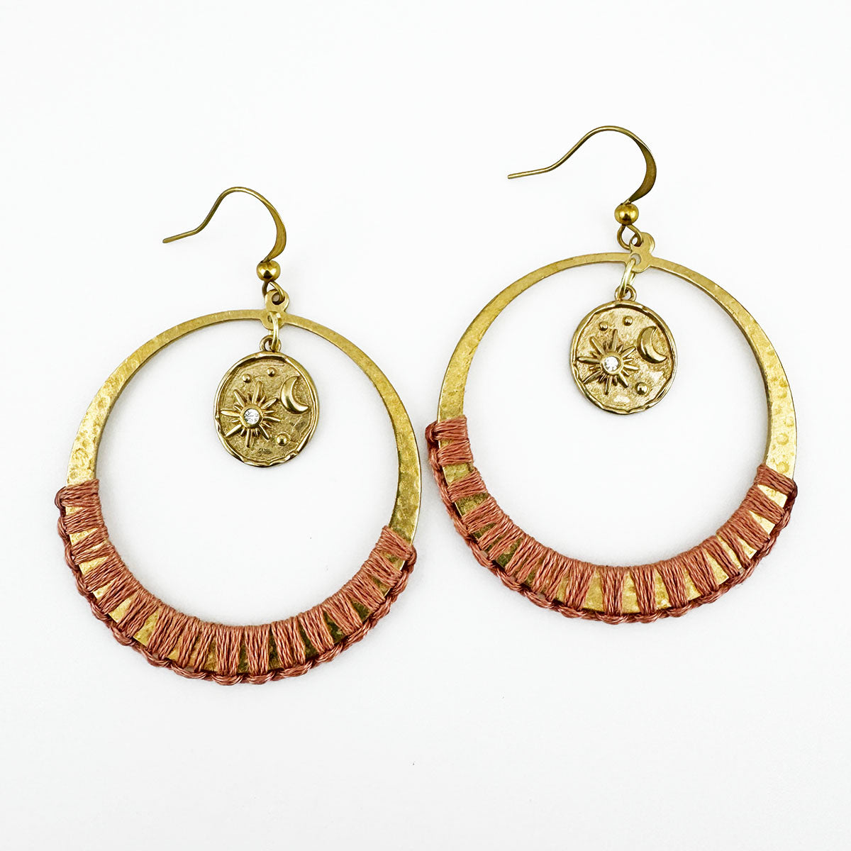 Celestial Macramé hoops