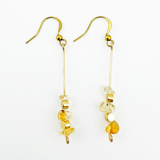 Gemstone Drop earrings
