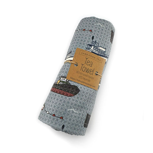 Alaskan Boats towel