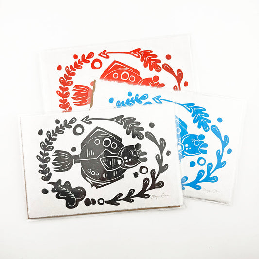 Halibut mini prints
