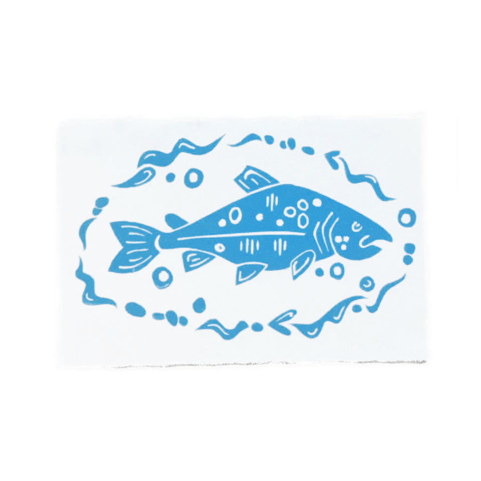 Salmon mini prints