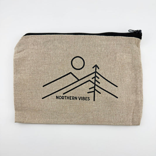 Northern Vibes Zipper Pouch