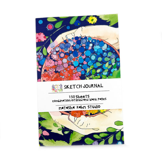 Berry Picking Sketch Journal