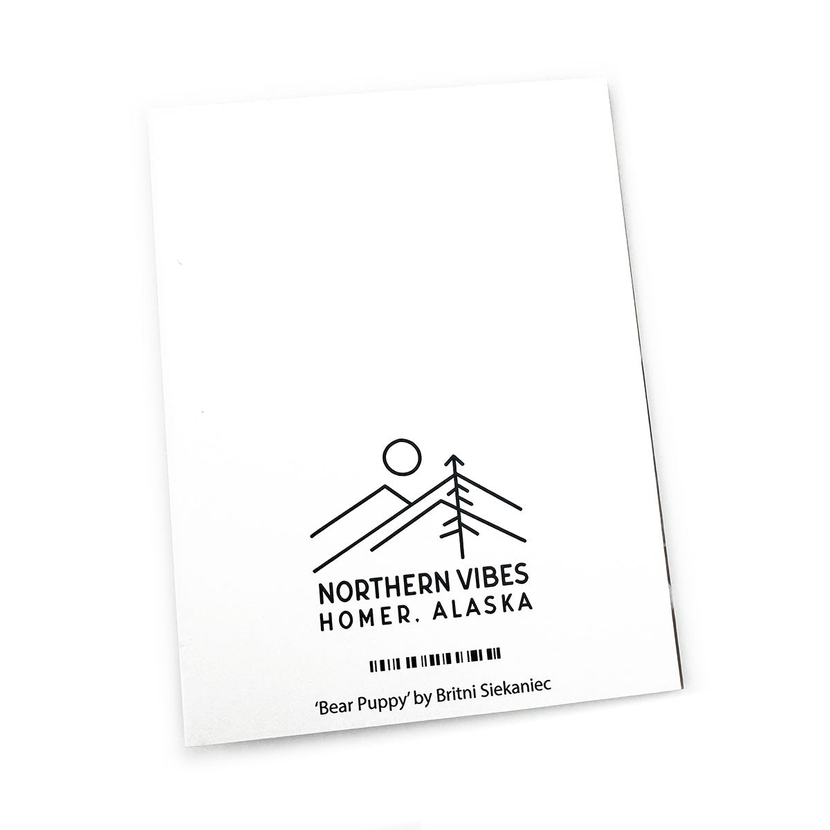 Bear Puppy card