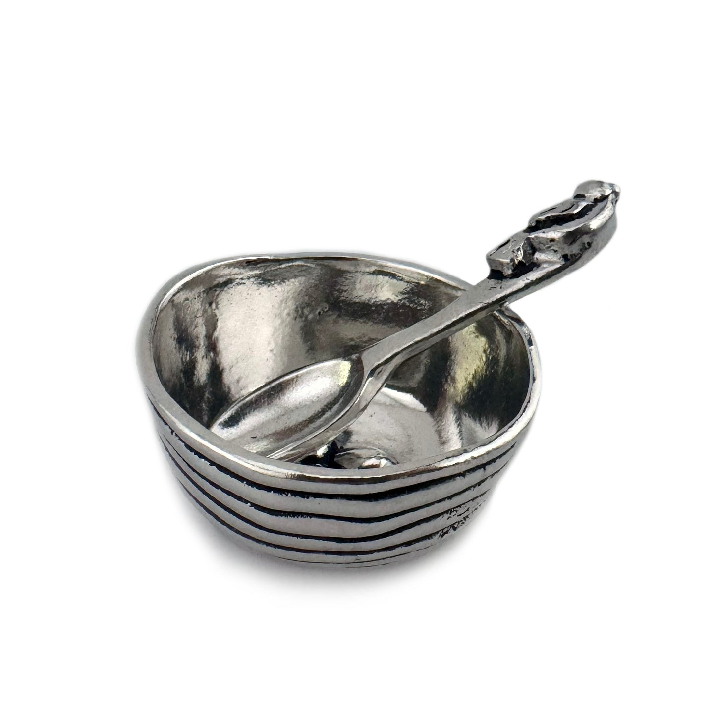 Mini Pewter Salt Cellars