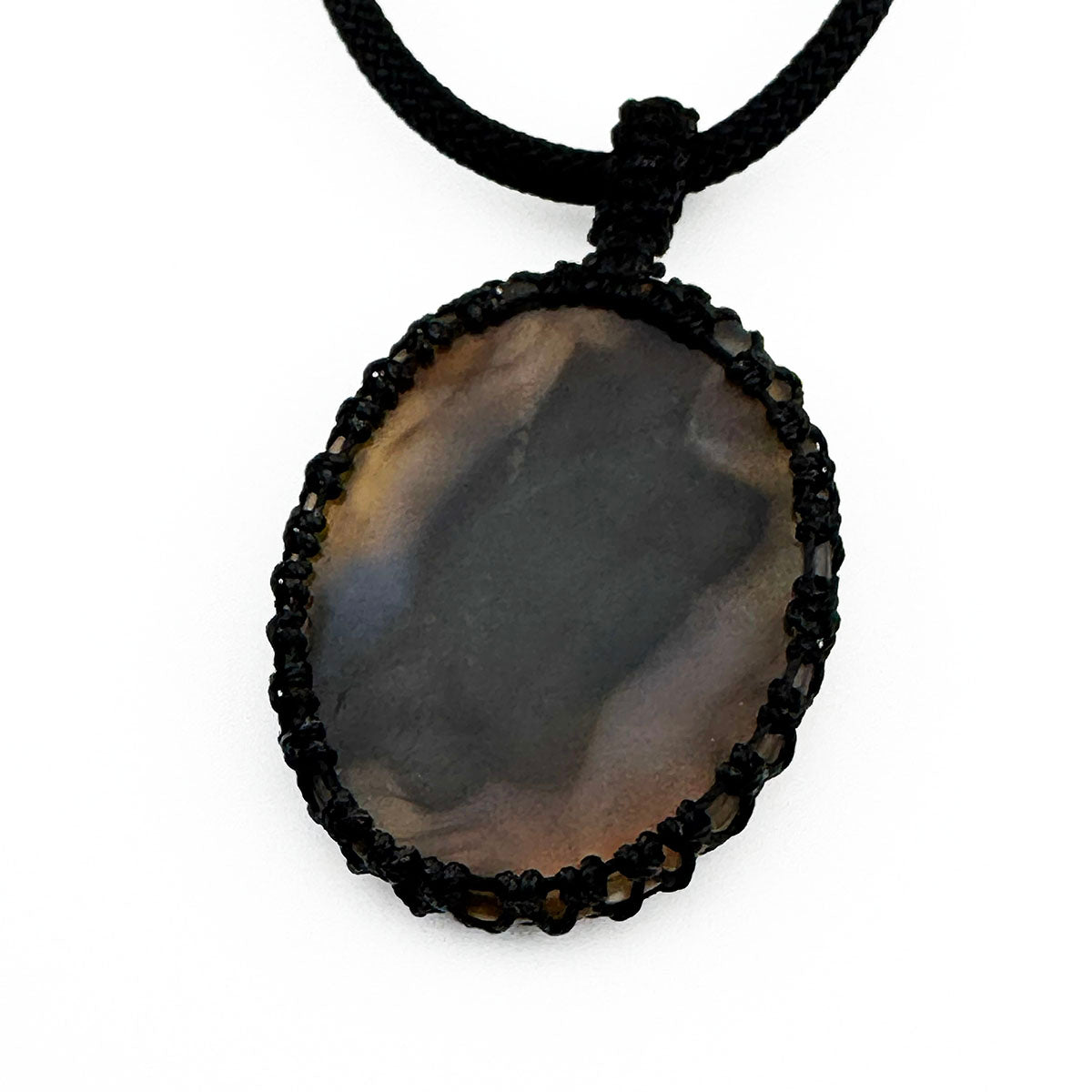 Weaved Gemstone Pendant necklaces