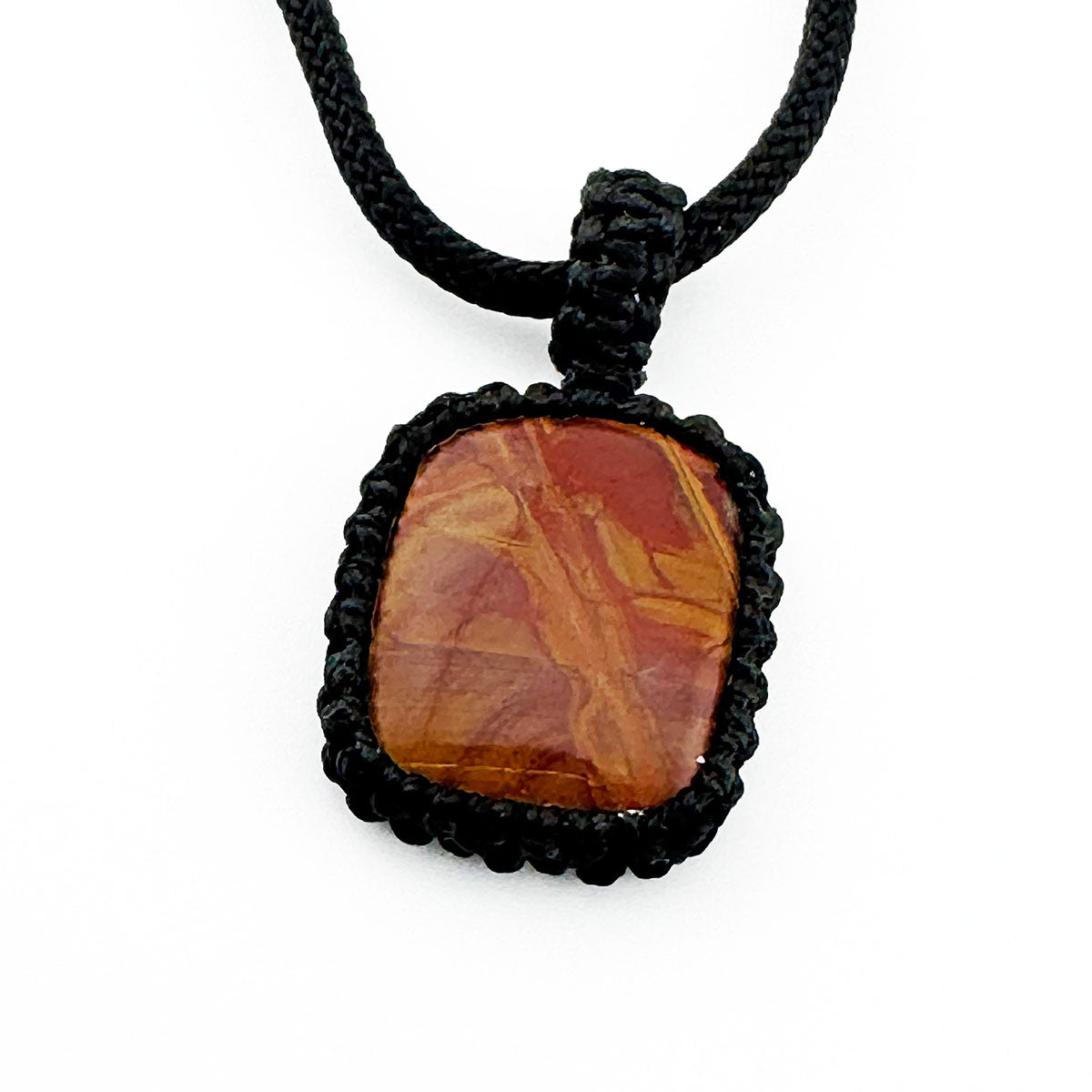Weaved Gemstone Pendant necklaces