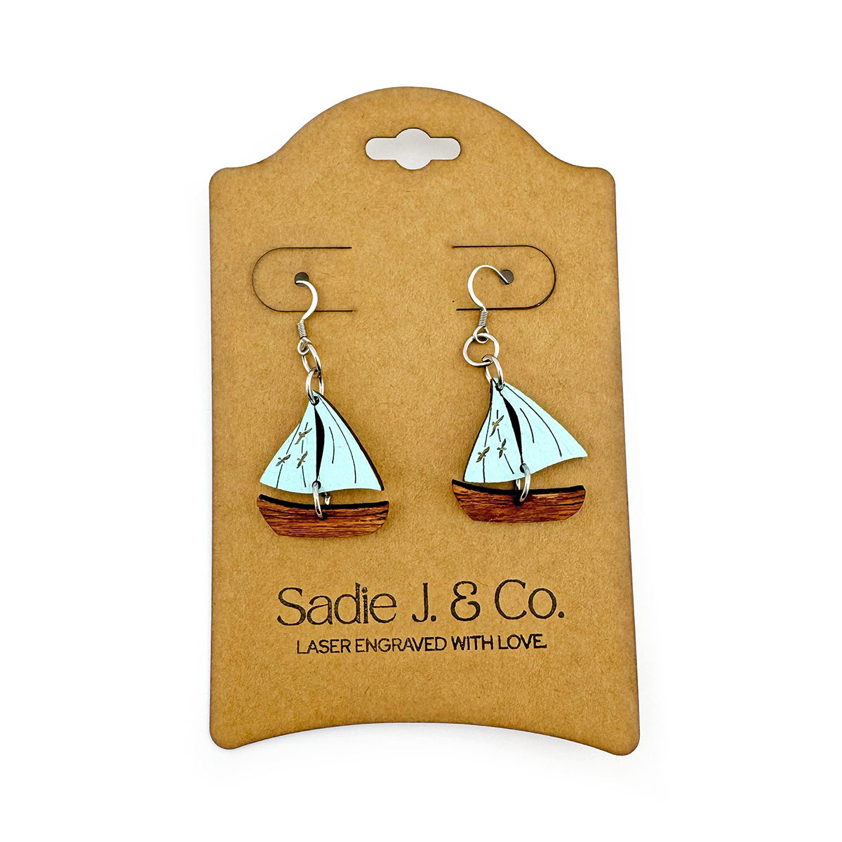 Sailboat earrings