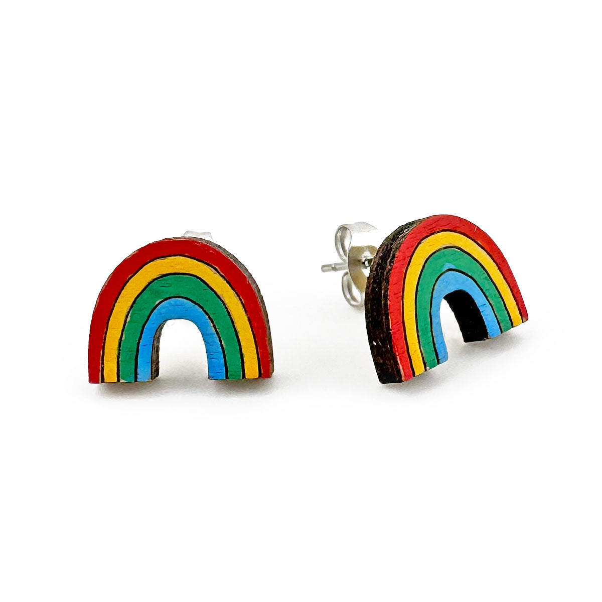 Rainbow studs