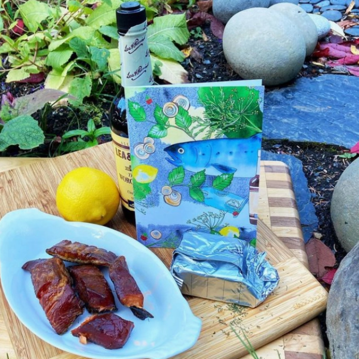 Smoked Salmon Dip Recipe card