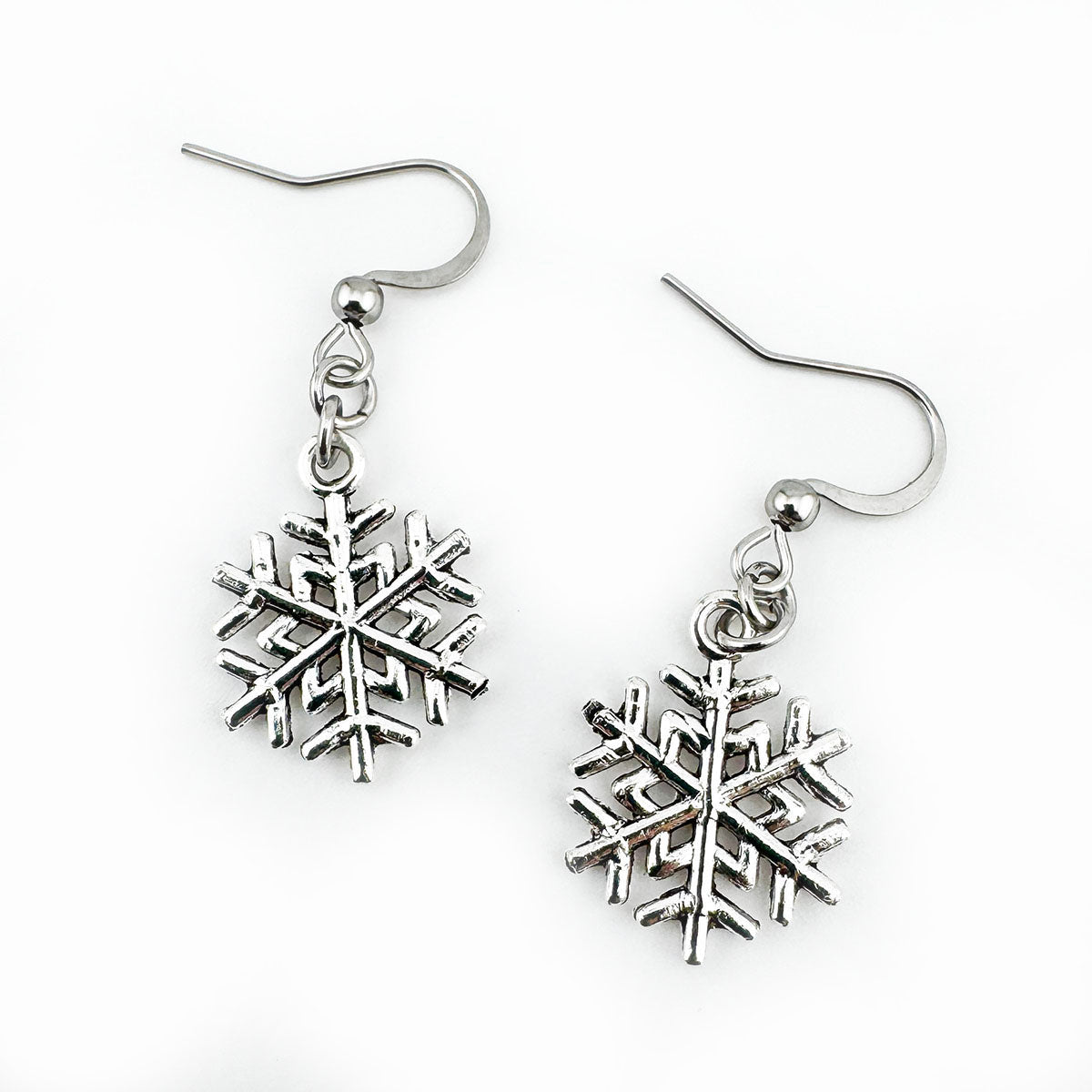 Snowflake earrings