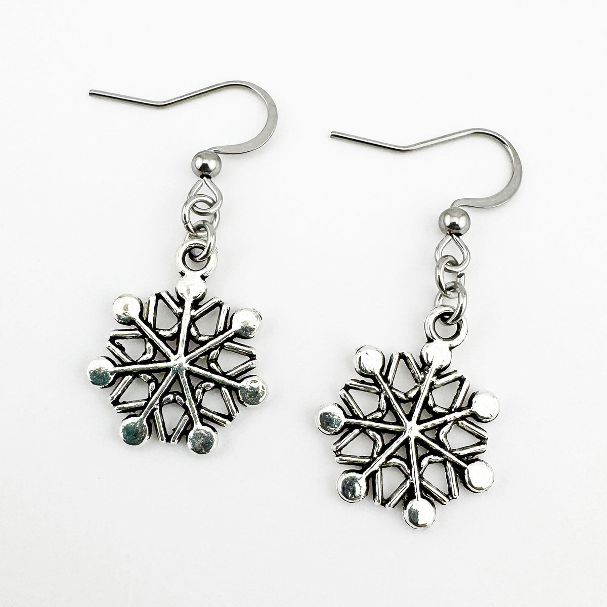 Snowflake earrings