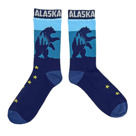 Frontier Bear socks