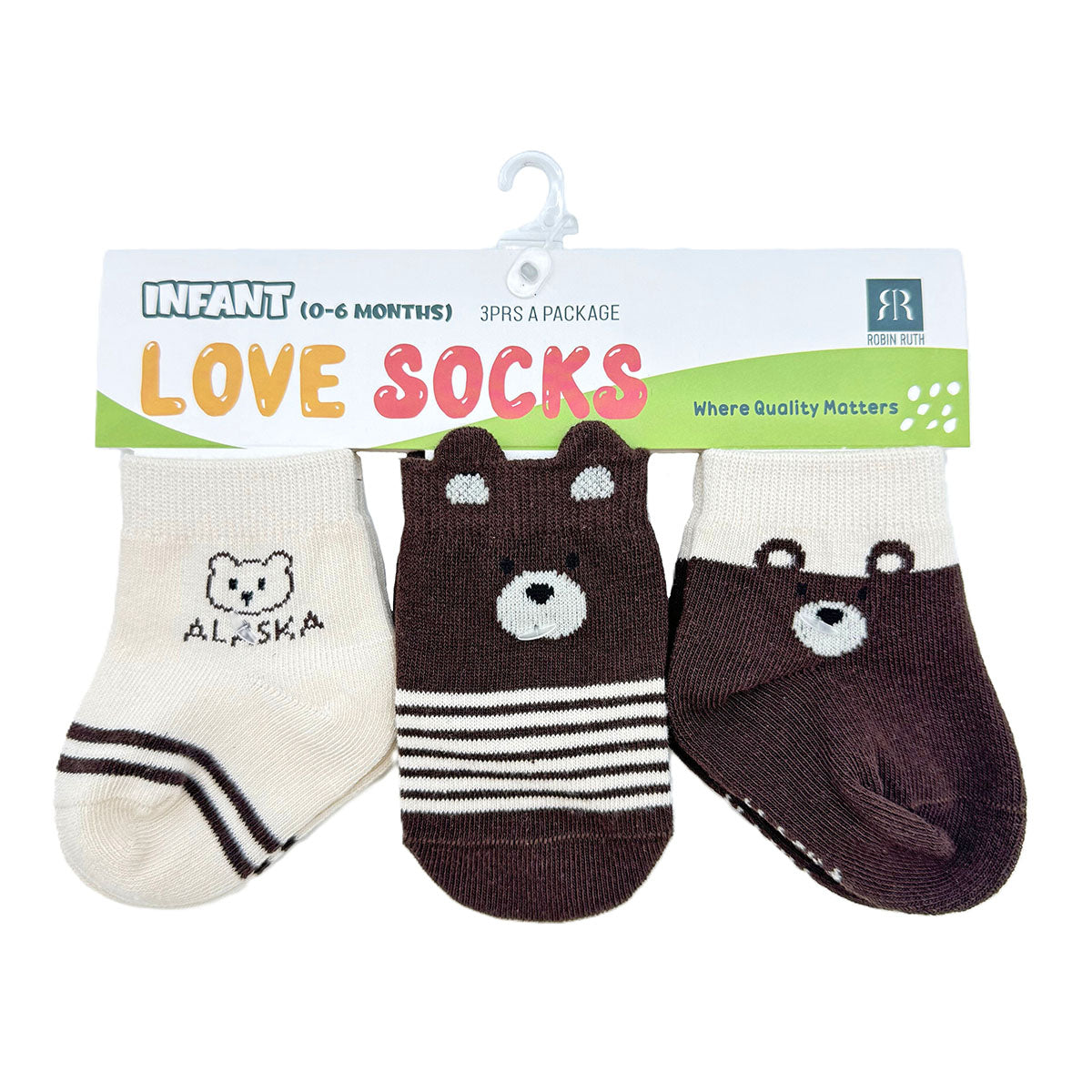 Bears Kids 3-Pack socks