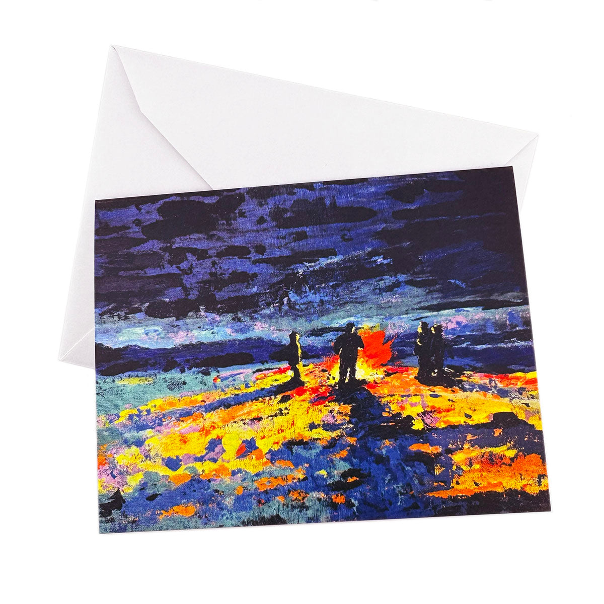 Solstice Bonfire card